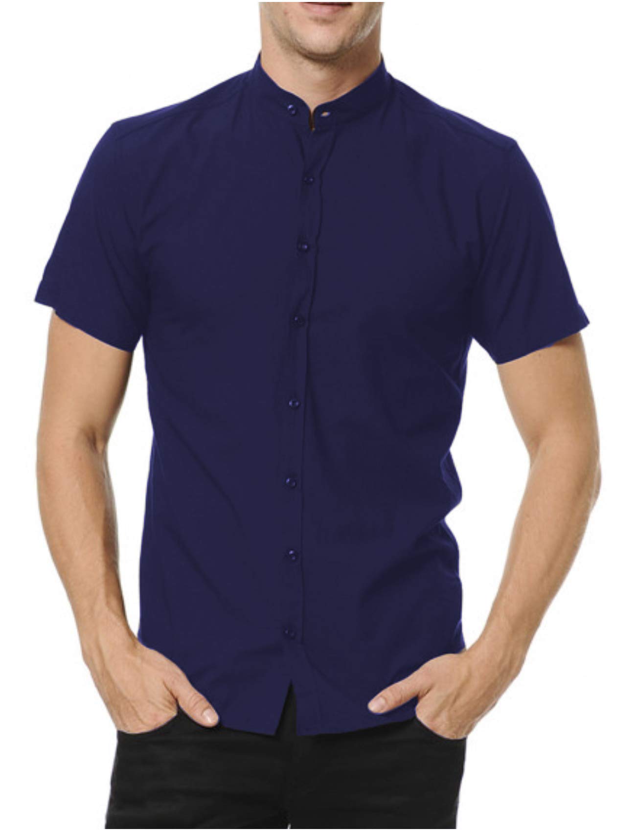 BASE 41Men's Half Sleeves Shirt