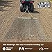 Yard Tuff 455TBDM ATV/UTV 5 Feet by 4.5 Feet Zinc and Steel Field Surface Leveling Drag Mat with Tow Chain and Tow Ring for Lawn, Silver