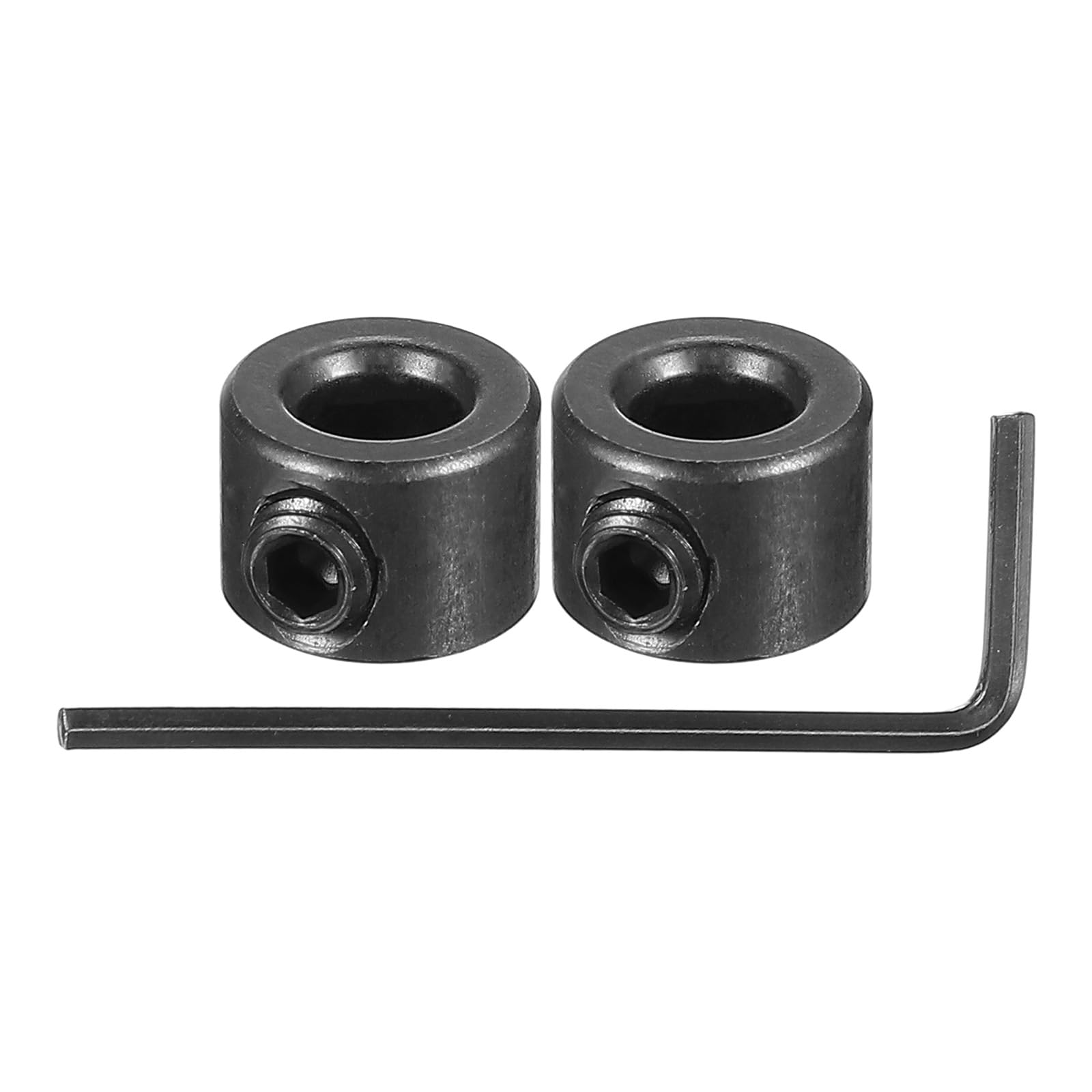 Shaft Collars - 8mm Bore, Silver -18 Shaft Collars - 8mm Bore, Silver -18
