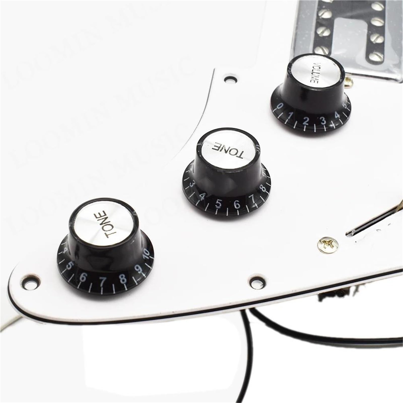 Pickguard Załadowany Do Gitary Zestaw Przetworników Do Gitary Elektrycznej SSH Z Okablowaniem