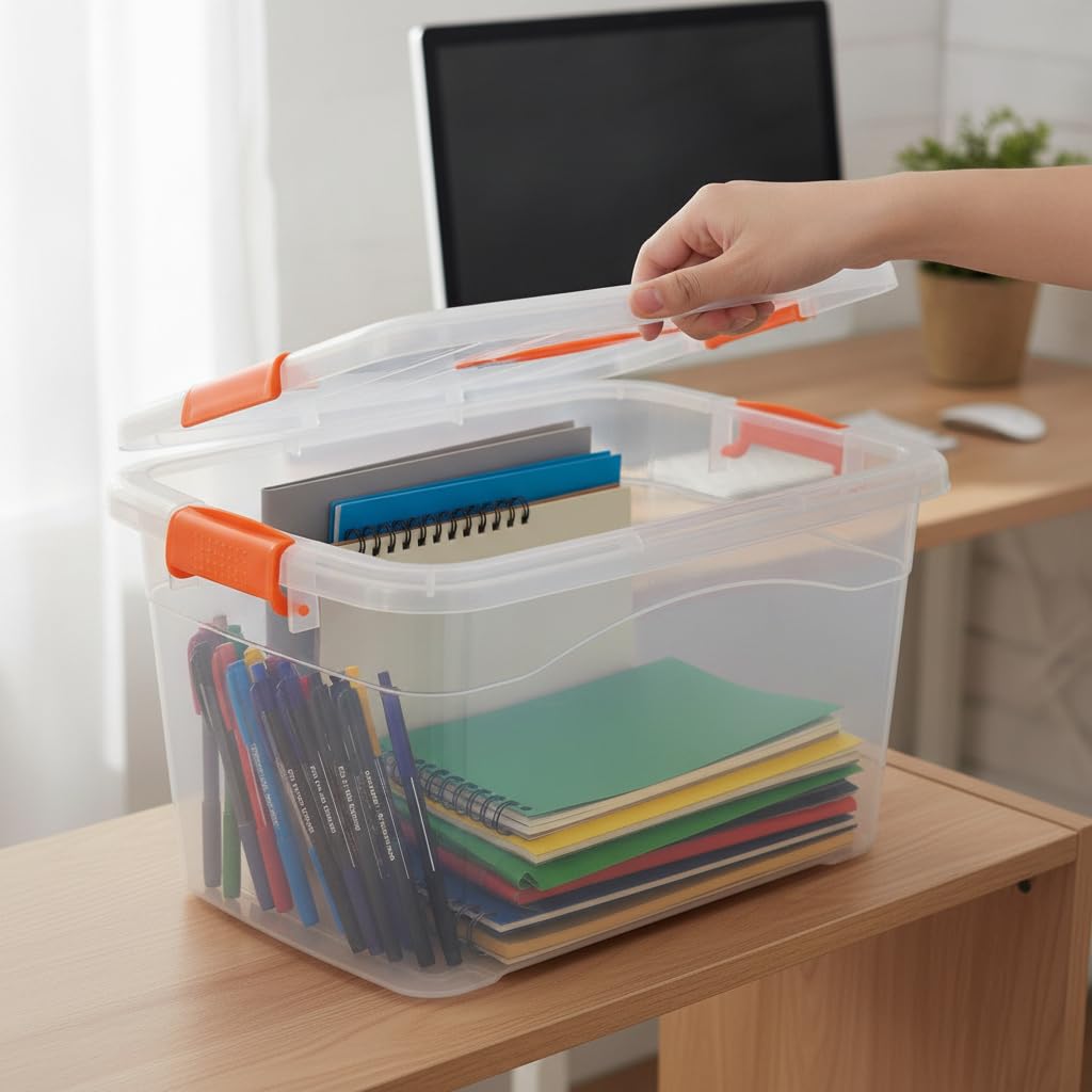 Aufbewahrungsbox aus PP-, color to 4, Extra Groß, ohne Rollen