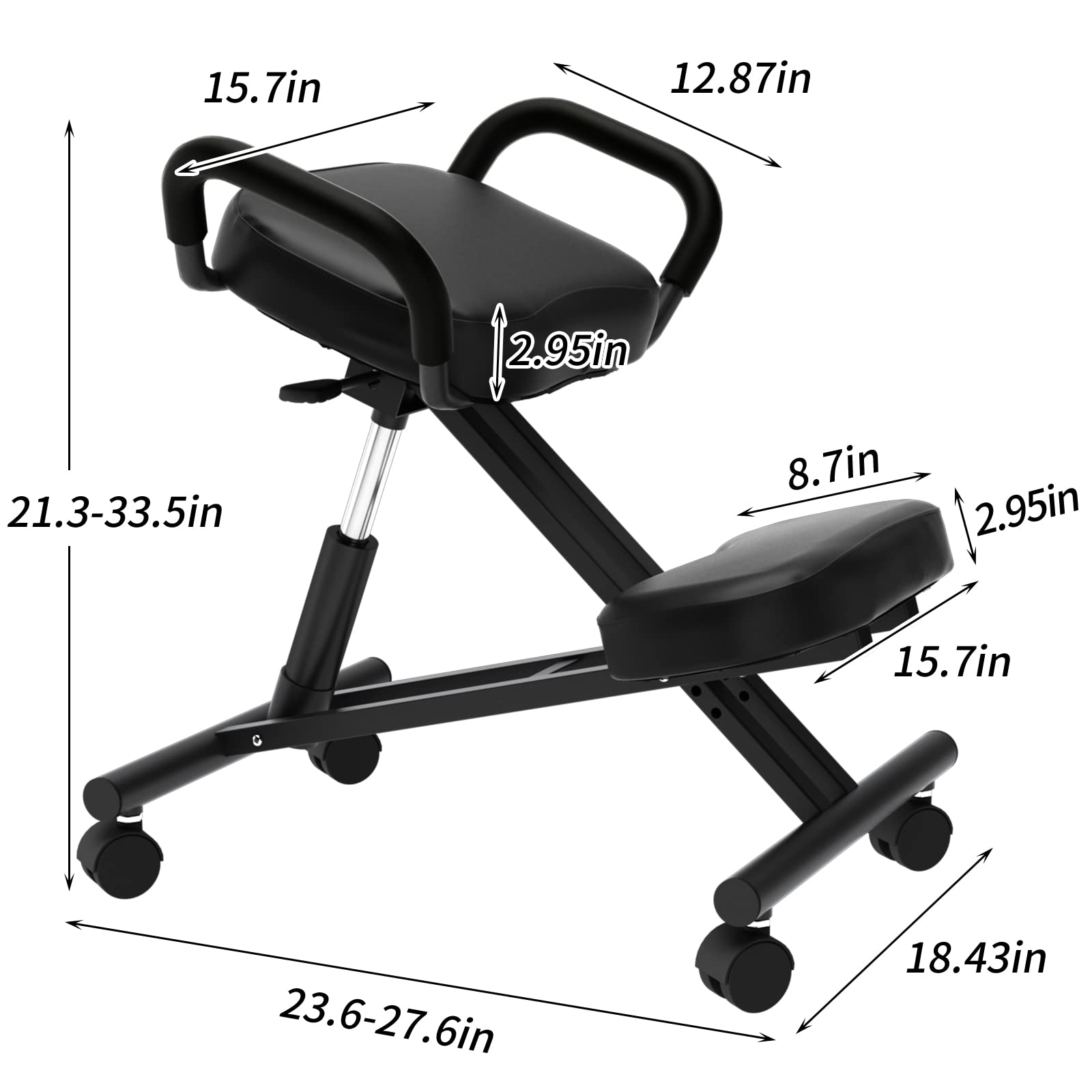 Buy SogesHome Ergonomic Kneeling Chair with Thick Cushions Stool