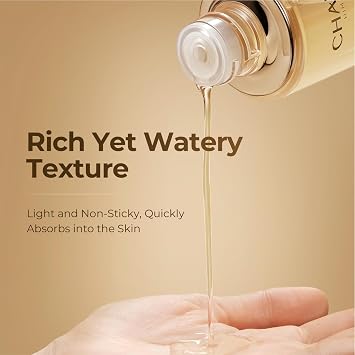 CHANDO HIMALAYA Gold Diamond Peptide-Enriched Toner(200ml/6.76oz) - Ultra Vitalizing, Micro-Sculpting, Refreshing, Hydrating, Repairing Moisturizing Toner with Tri-peptide, Hyaluronic Acid