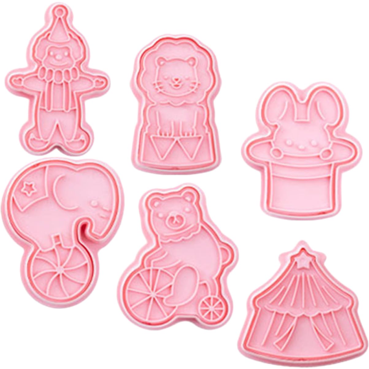 ABOOFAN 30 Pièces moule à biscuits à biscuits pour la cuisson pochoirs pour enfants des biscuits craquelins animaux emporte-pièces de en plastique coupe-biscuits Halloween