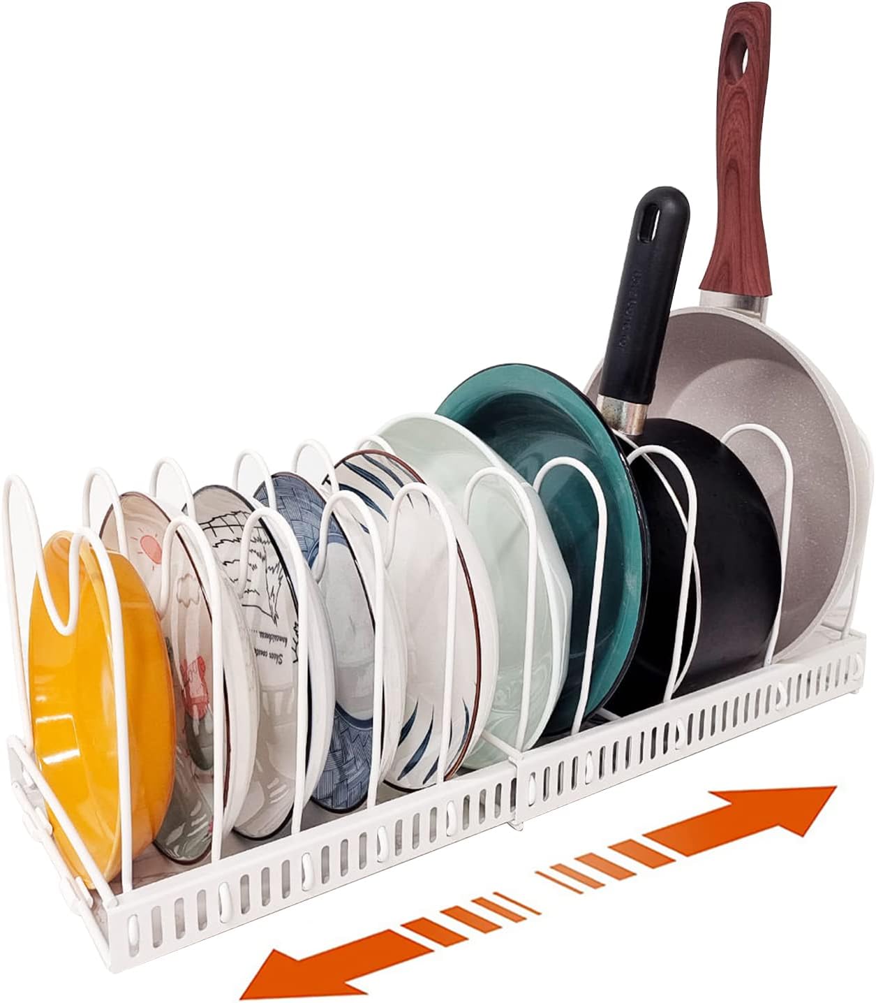 GZHXHMY Expandable Pot and Pan Organizer for