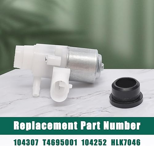 Miniatura 4 de Repuesto de bomba de líquido para limpiaparabrisas de camión Kenworth T680 T880, repuesto de bomba de líquido para depósito de limpiaparabrisas para