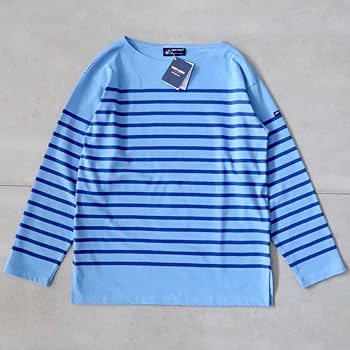 セントジェームス　SAINT JAMES　ナヴァル　ブルー　T5 Amazon.co.jp: SAINT JAMES ナヴァル ブルー×ネイビーボーダーセーラー