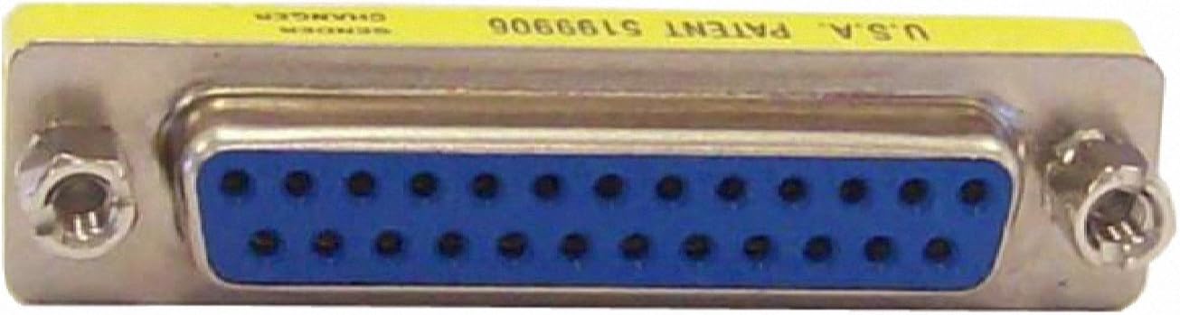 Your Cable Store DB25 25 Pin Serial Port Female/Female Adapter Gender Changer RS232
