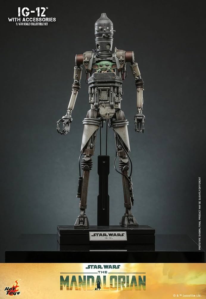 ホットトイズ 1/6 スター・ウォーズ IG-12 通常 TMS104 Amazon.com: Hot Toys TMS104 Star Wars IG-12 and Grogu with