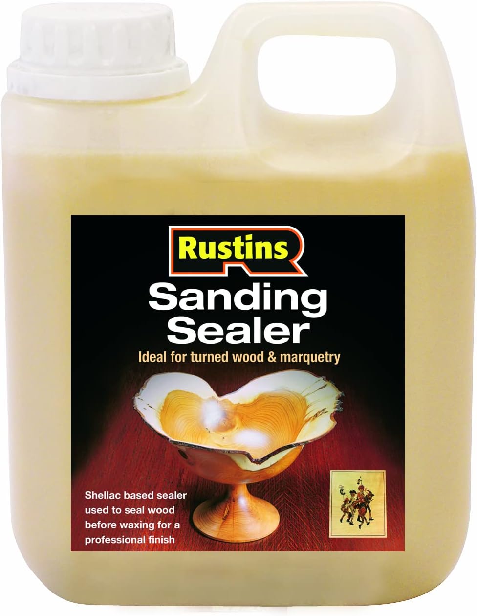 Rustins Sanding Sealer 500ml | Power Tools Direct - View #3