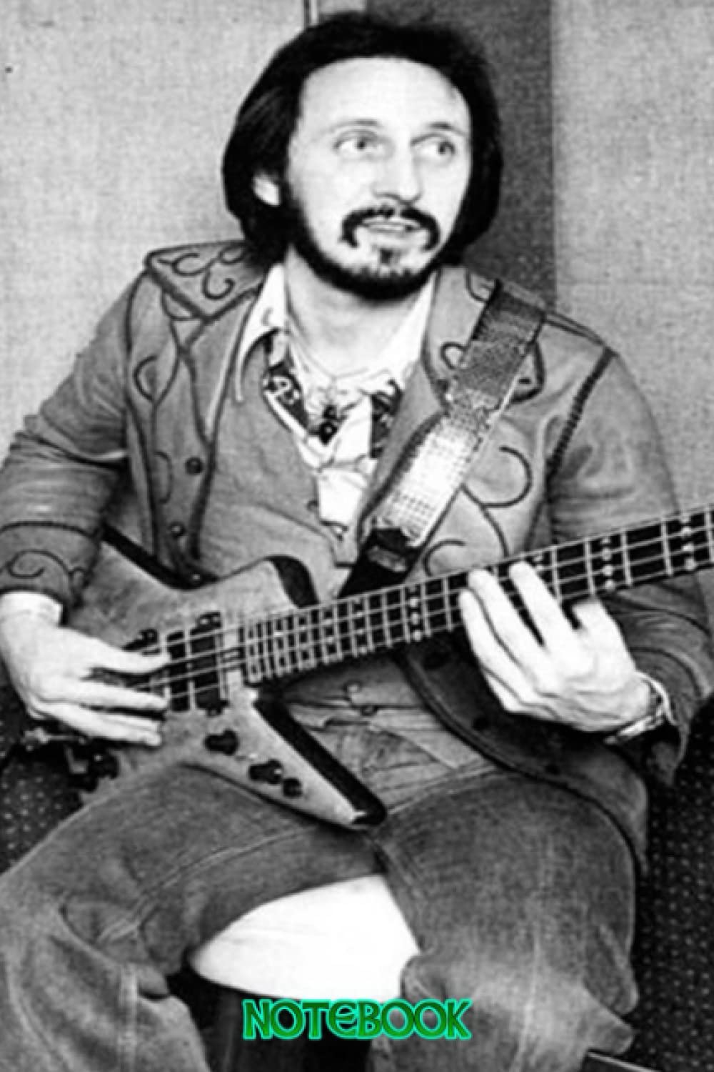 Journal John Entwistle carnet de notes idéal à glisser dans son sac de répétition