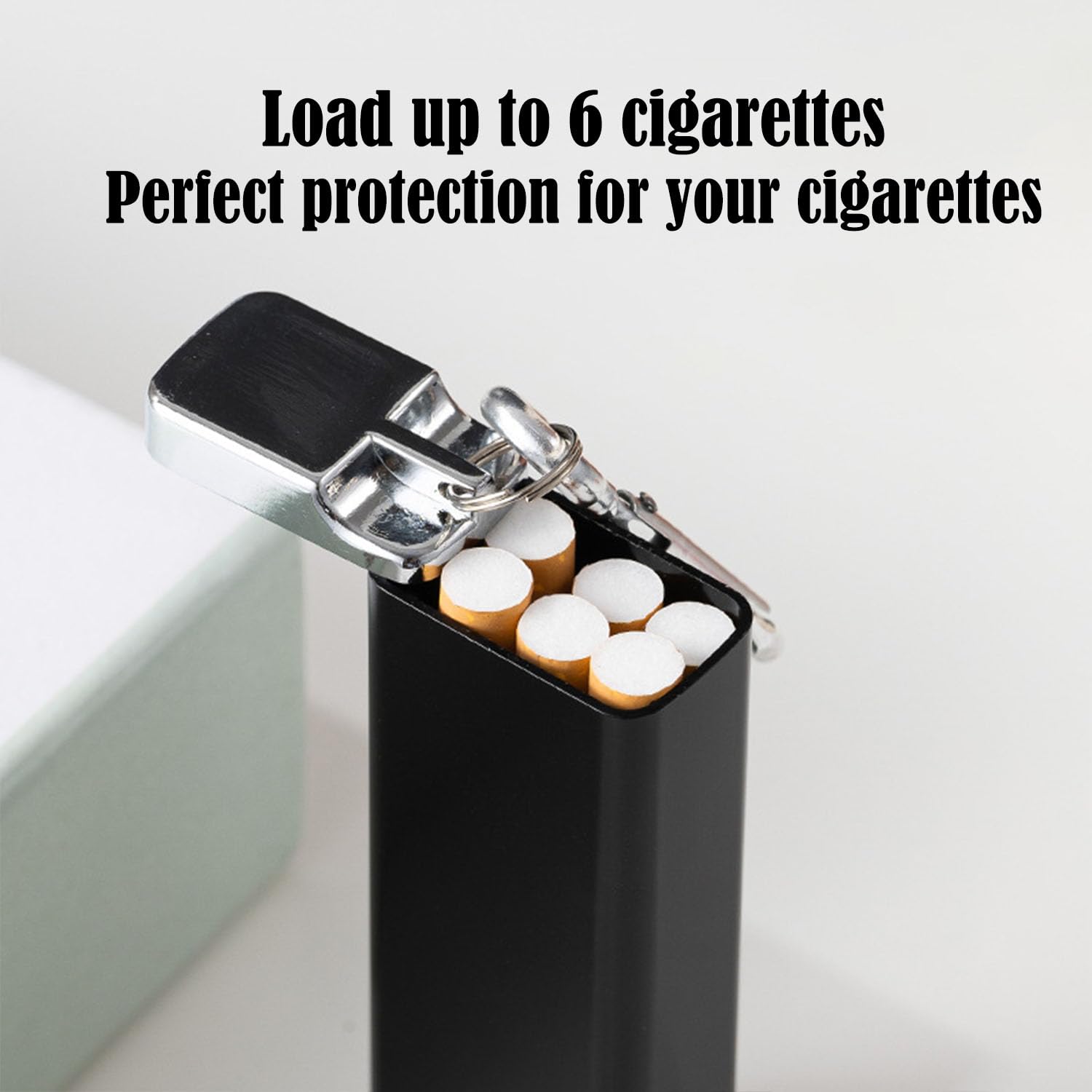 waterproof cigarette pack holder Amazon.com: WJXFHTD Metal Cigarette Case, Waterproof Cigarette Case Small  Hard Pack Cigarette Cases Holds 6 Cigarettes 84mm 3.3inch Aluminum Portable  Keychain Cigarette Cases (Black) : Health & Household