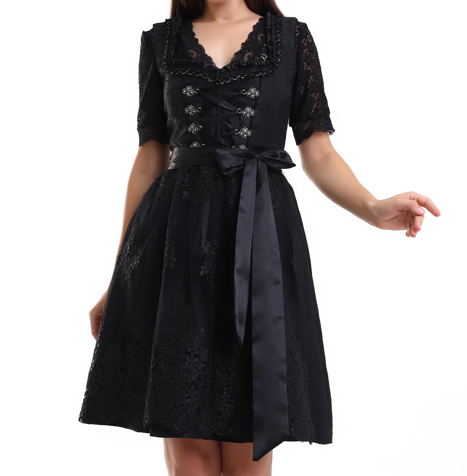 Lifos 0300 Dirndl Germandress 2Tlg. Oktoberfest Gr.34 bis 52