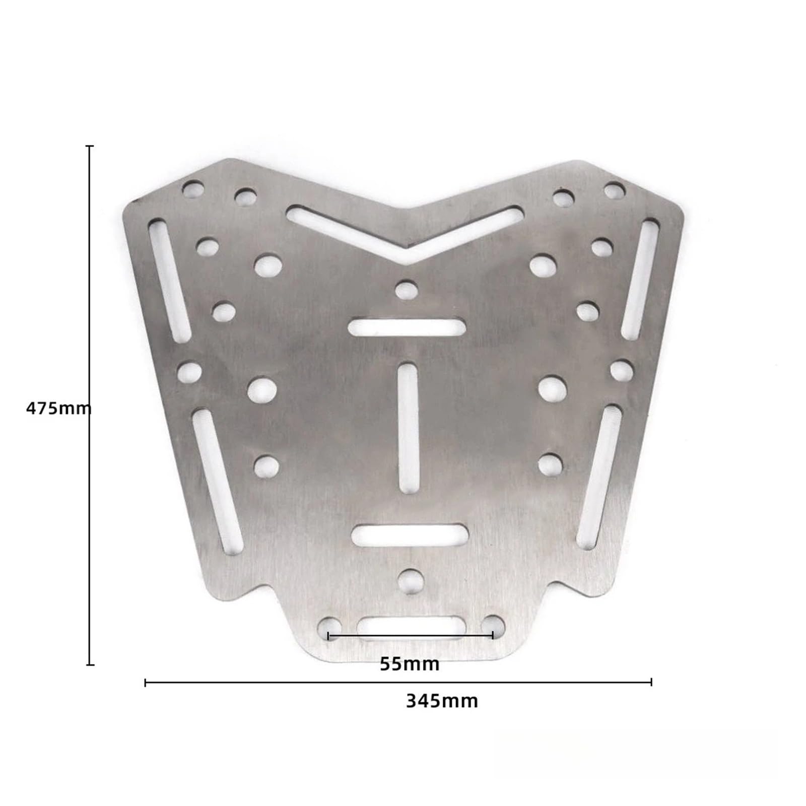 Moto Staffa Portapacchi Per ZONTES 368M 368D Per Accessori Di Modifica Della Piastra Di Supporto Del Bauletto Posteriore