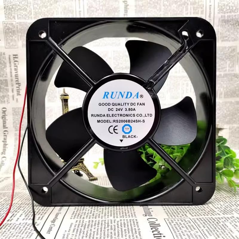 RS2006B24SH-S 24V 3.8A 20060 20CM high air Volume Inverter Fan
