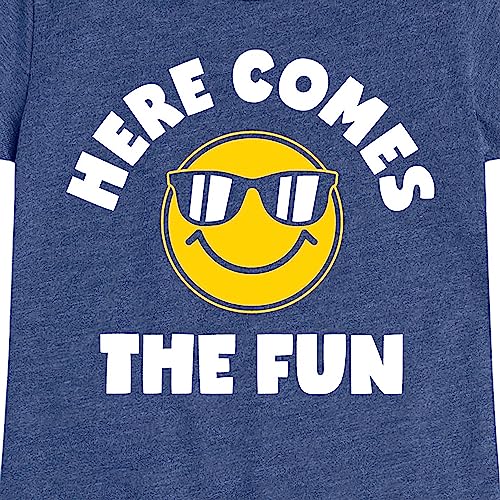 Instant Message - Here Comes The Fun - Toddler & Youth Girls Short Sleeve Graphic T-Shirt3