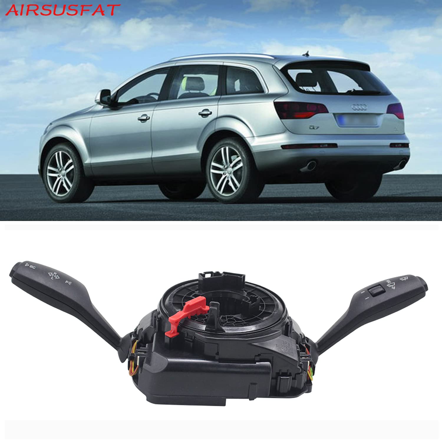Blinker und Wischerschalter für BMW F07 F10 F12 F13 F06 F01 F02 - Drucktaste, Schwarz, 2-Wege, EIN-AUS