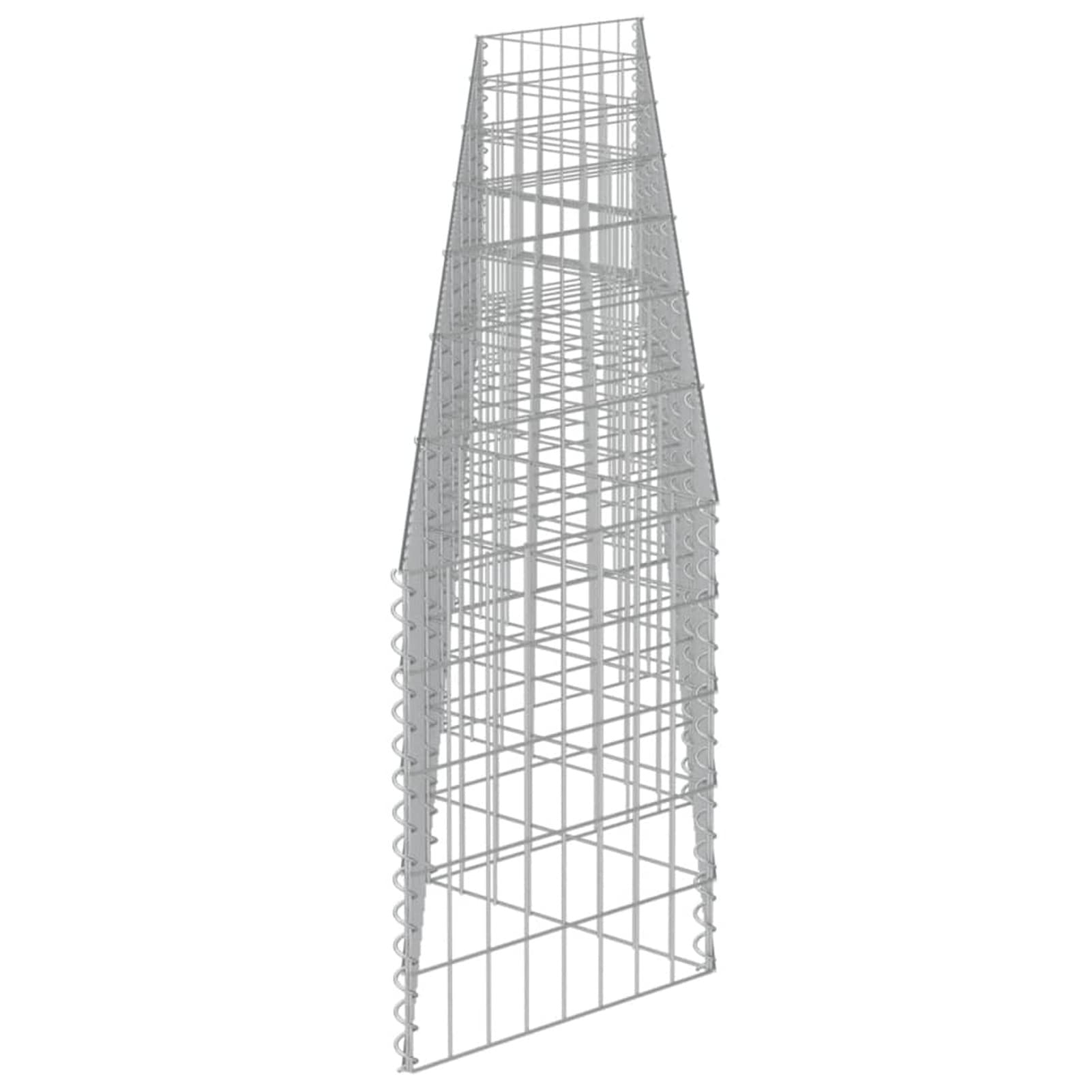vidaXL Muro de Gaviones de Acero 450x30x50 cm Macetero y Tiestos Jardinería