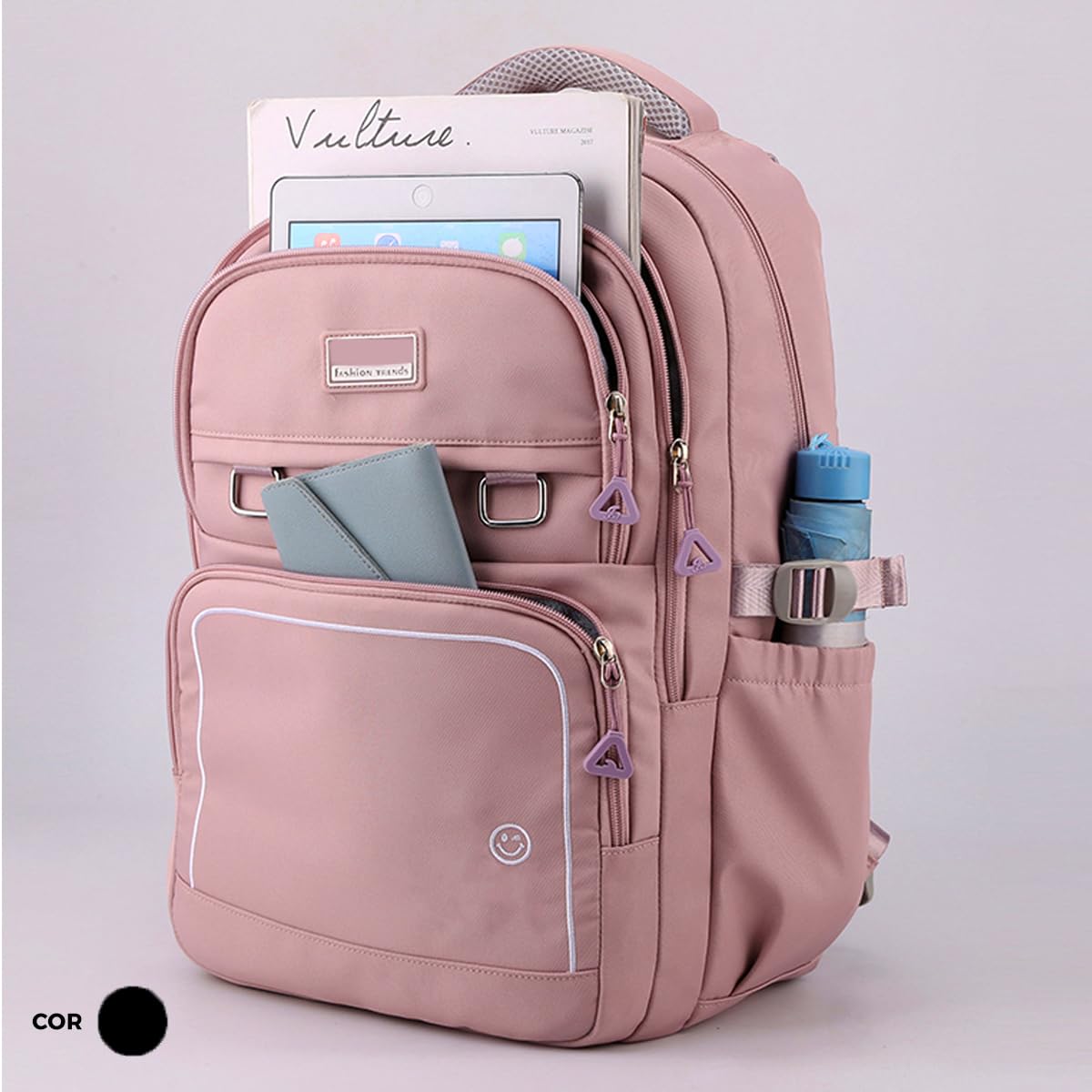 Mochila Fofa Feminina De Costas Bolsa Impermeável Escolar Leve Escolar Viagem Trabalho Faculdade Passeio Dia a Dia Fashion Elegante Confortavel Versatil Menina Escola Casual… em promoção! Veja a oferta e mais achadinhos de Bolsas 4 Hoje é o melhor dia para comprar Mochila Fofa Feminina De Costas Bolsa Impermeável Escolar Leve Escolar Viagem Trabalho Faculdade Passeio Dia a Dia Fashion Elegante Confortavel Versatil Menina Escola Casual… com aquele preço maroto! Promoção! Aproveite a oferta! 4