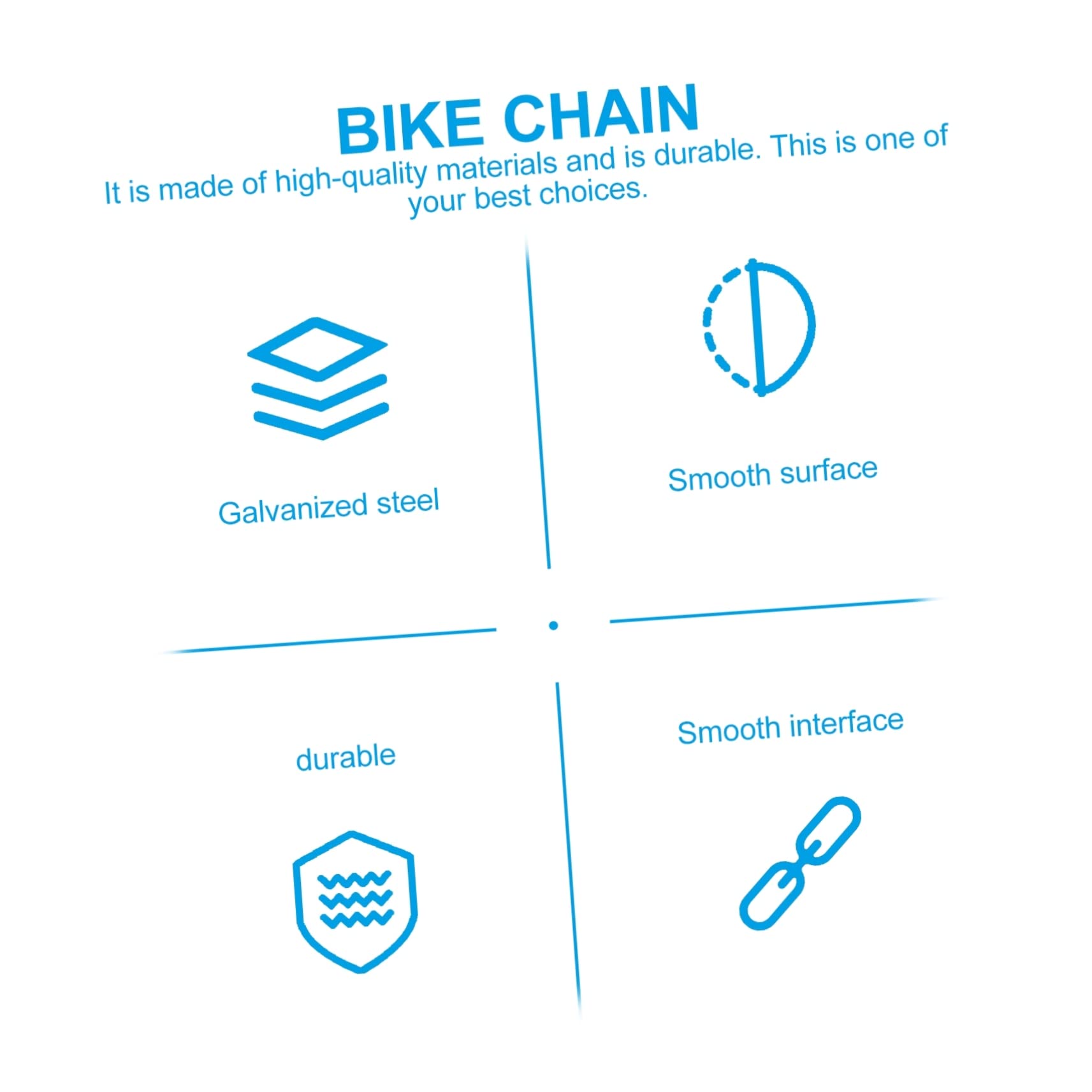 Balacoo 1Set Durable Bike Chain Lock with Latch Security Theft Chain for Home Bicycle Motorcycle and Store Door Protection Convenient Door Chain Guard