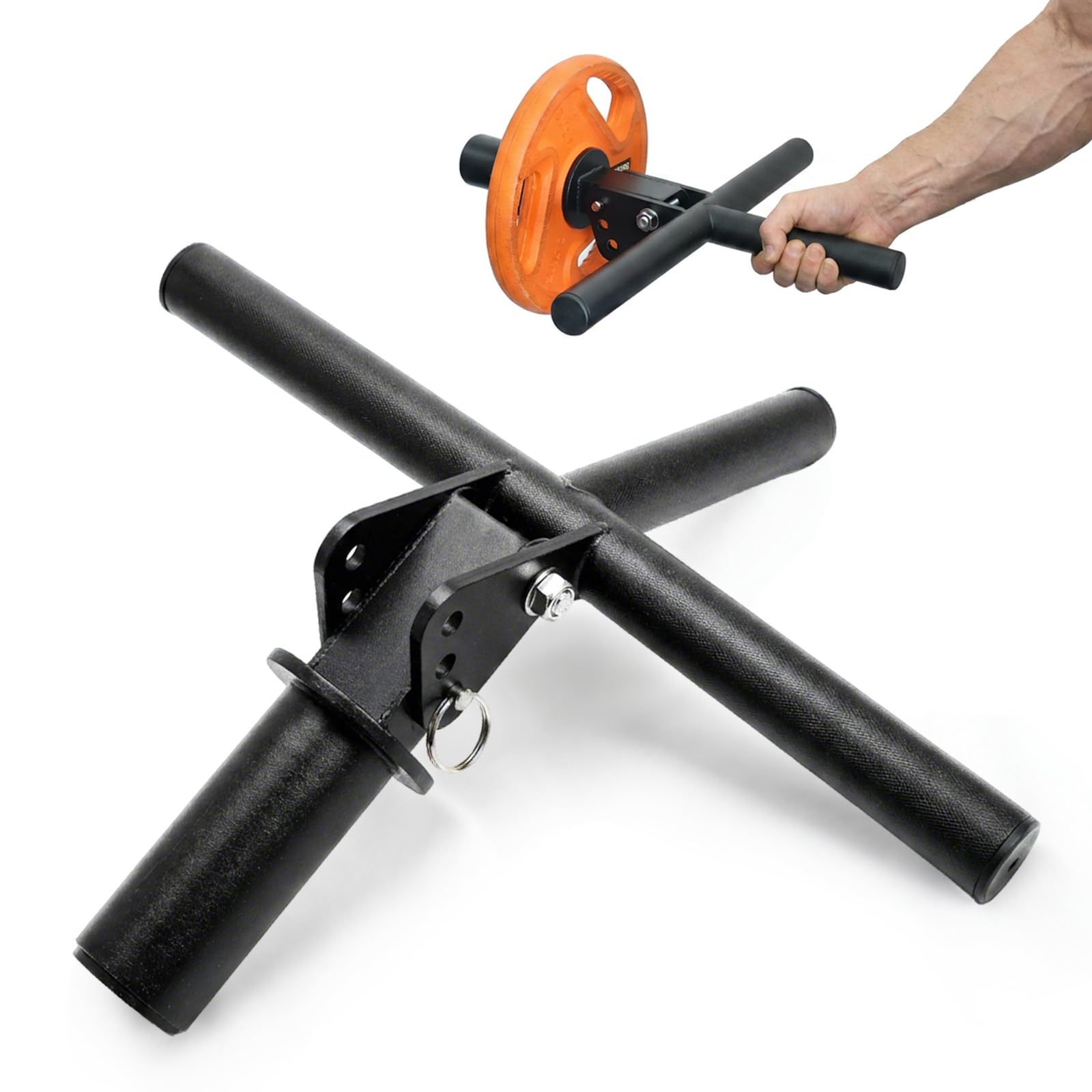 J Bryant Unterarm- & Handgelenktrainer, 3-Stufen-Hebel für 50mm Scheiben