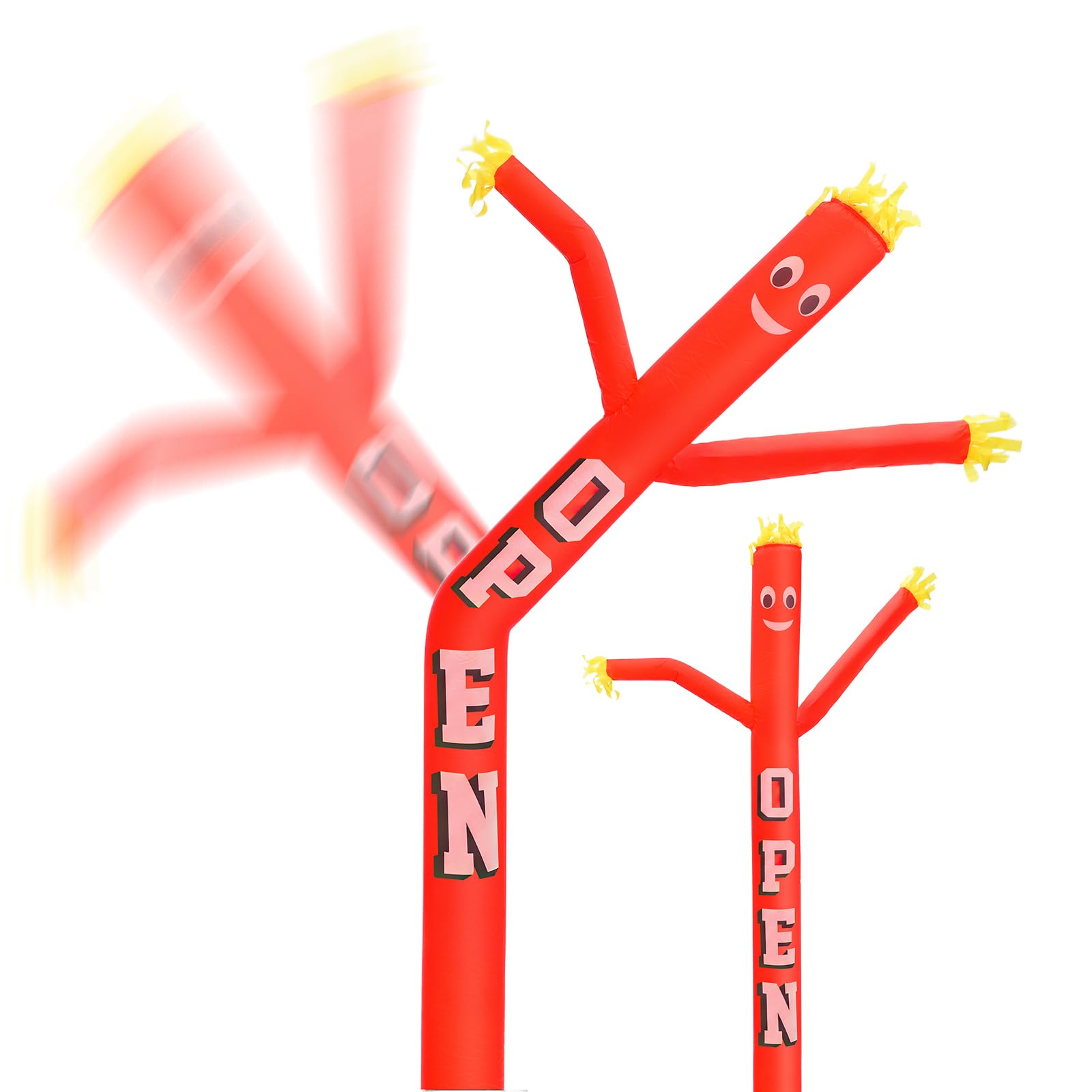 20ft Open Inflatable Tube Dancing Man Attachment