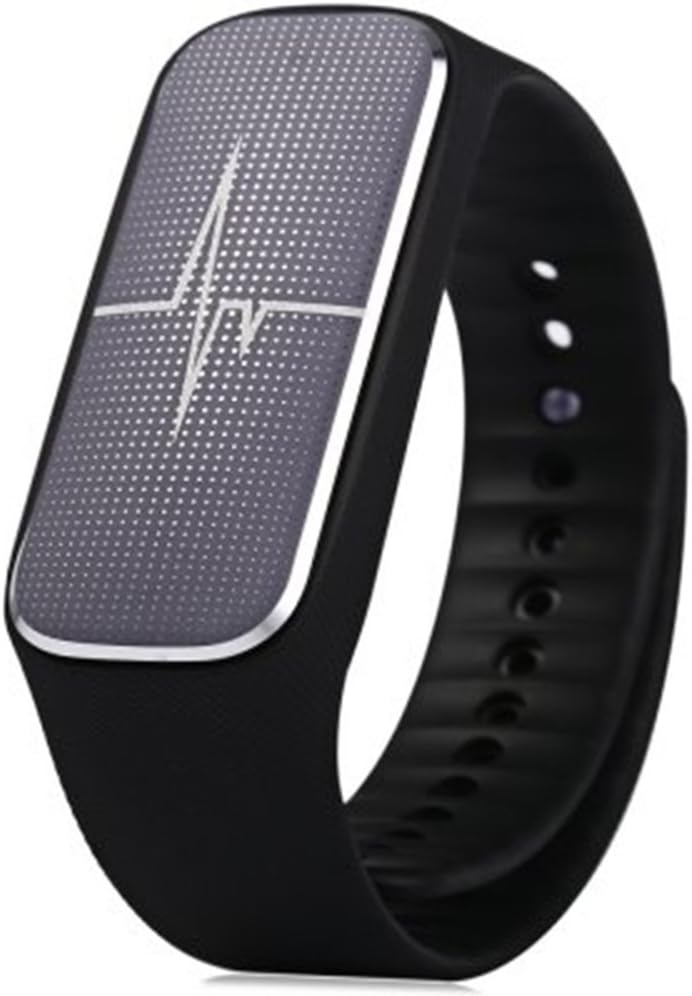 37 Degree L18 Smart Bluetooth Wristband Fitness Watch Mood Condition Breathe Heart Rate Blood Pressure Monitor Sleep Sports Tracker (Black)