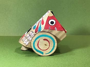 清水観音 雉車1969年 郷土玩具 郷土人形 古民芸 古道具 アンティーク きじ車 清水観音 郷土玩具 重富秀男 - メルカリ