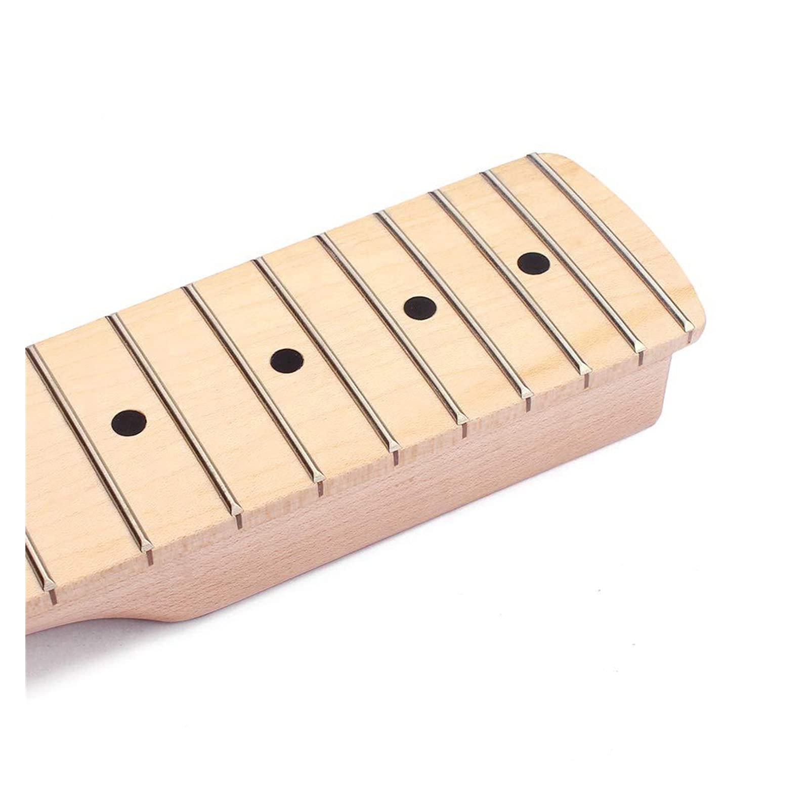 BOLZAN WZUNHUANG 22 E-Gitarren-Hals-Ahorn-Nacken-Palisander-Griffbrett ohne Rückseite der Mittellinie Fit für Fender-Strat Großhandel Dropshipping