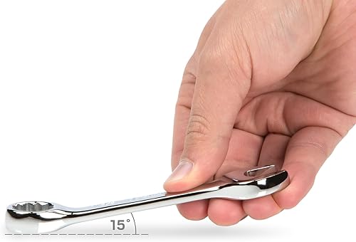 Vista 190 de TEKTON - Llave combinada (0.472 pulgadas).