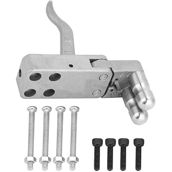 BuyWeek Slingshot Release Device، Stainless Catapult Trigger، DIY Slingshot Trigger Accessories with 8 Screws