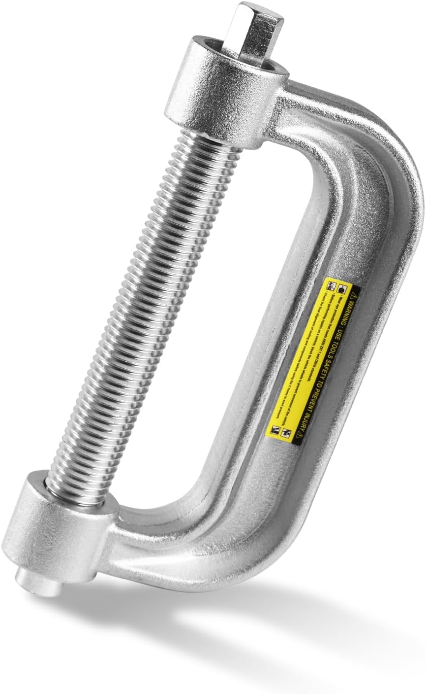 Large C-Frame Ball Joint Press Kit ,C-Frame Press for Ball Joints, U-Joints, Heavy Duty Ball Removal Tool for Most 2WD and 4WD Cars and Light Trucks, Compatible with ATV, UTV, Ford, Dodge, Jeep