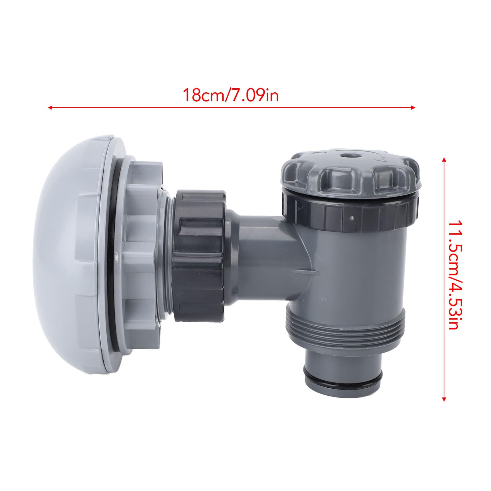 Zawór Nurnikowy Filtra Basenowego o Wysokiej Niezawodności P6H1317 do Hnemix, do Basenów Naziemnych, Najwyższej Jakości materiał ABS, łatwa Instalacja