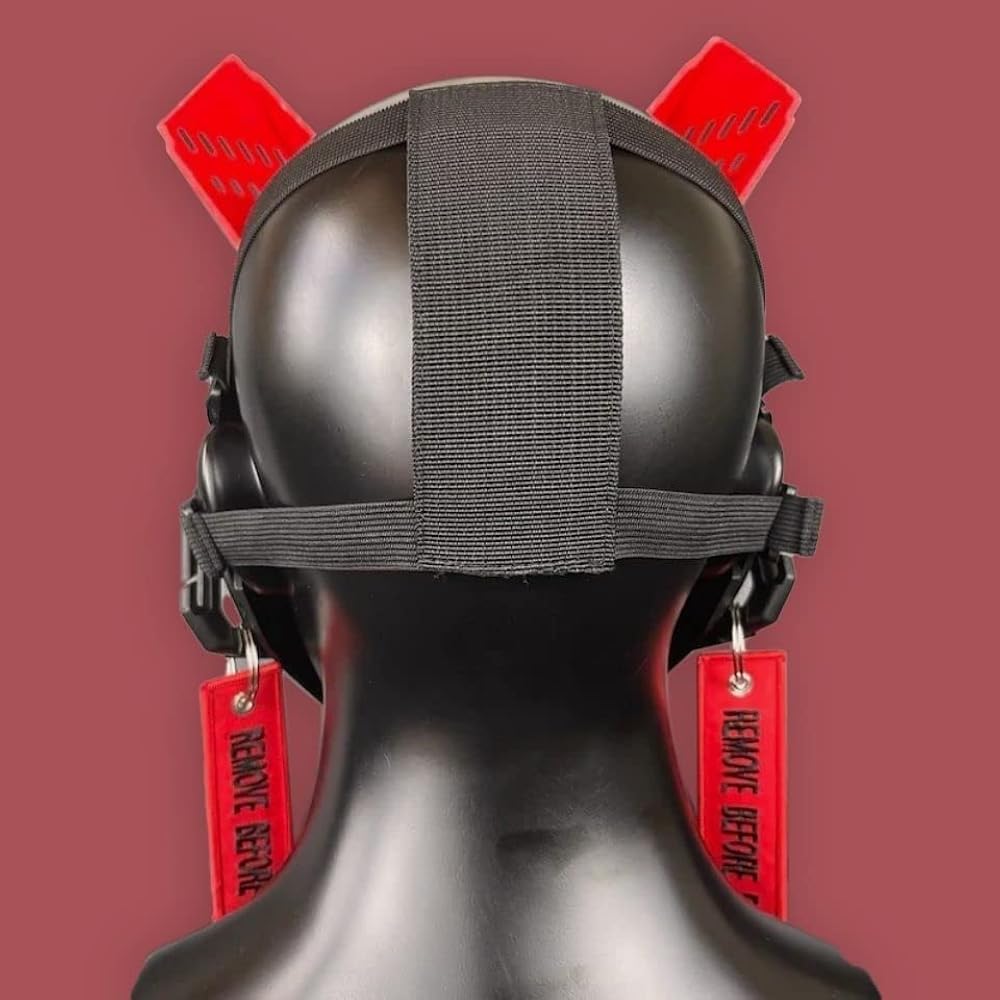PHENOMENON パンクスタイル ブルーレザー マスク*希少* Amazon.co.jp: サイバーパンク風マスク コスプレ用ガスマスク