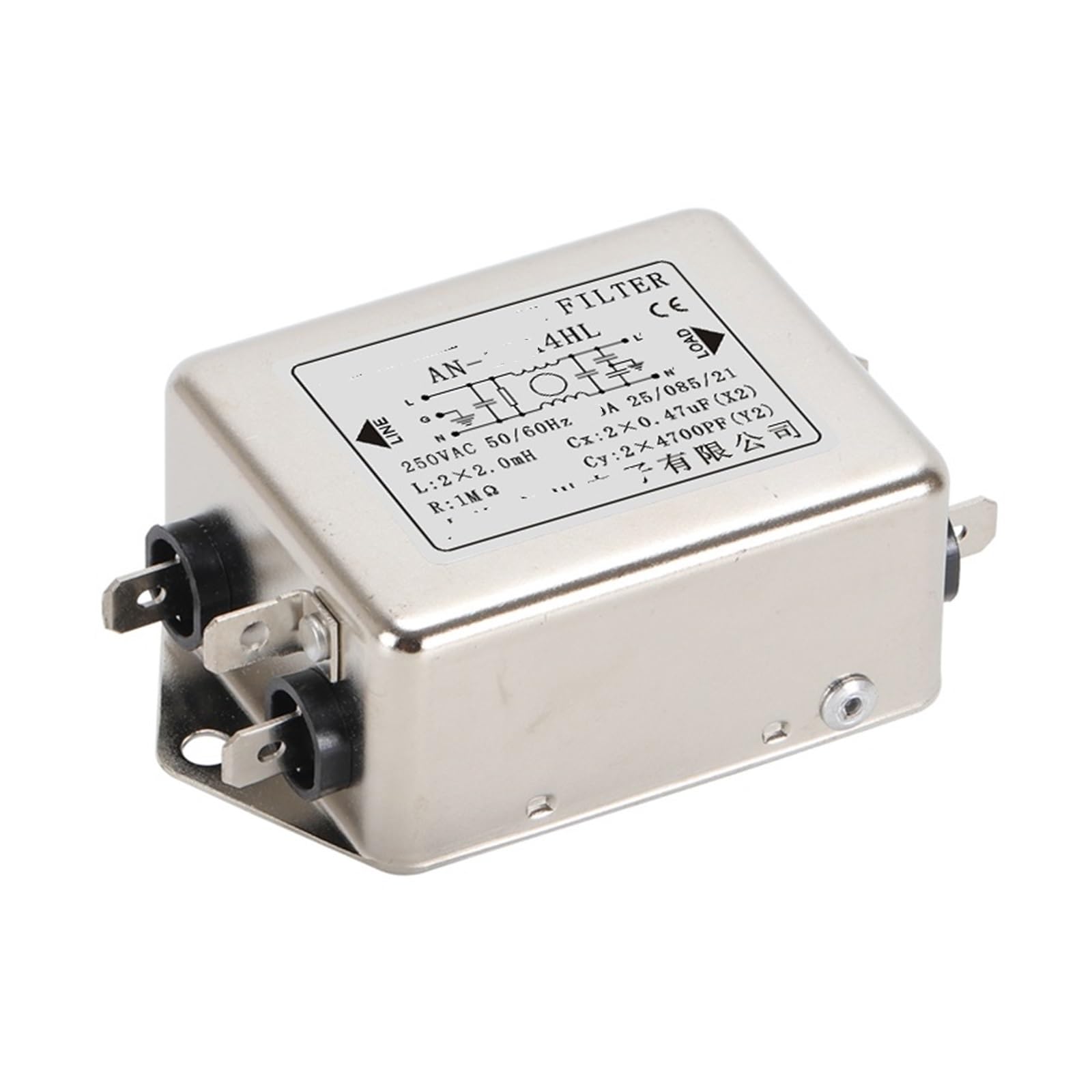 AN-10A4HL Filter 6A/20A4HL 250V Power Filter DNF05-H-10A (AN-20A4HL)