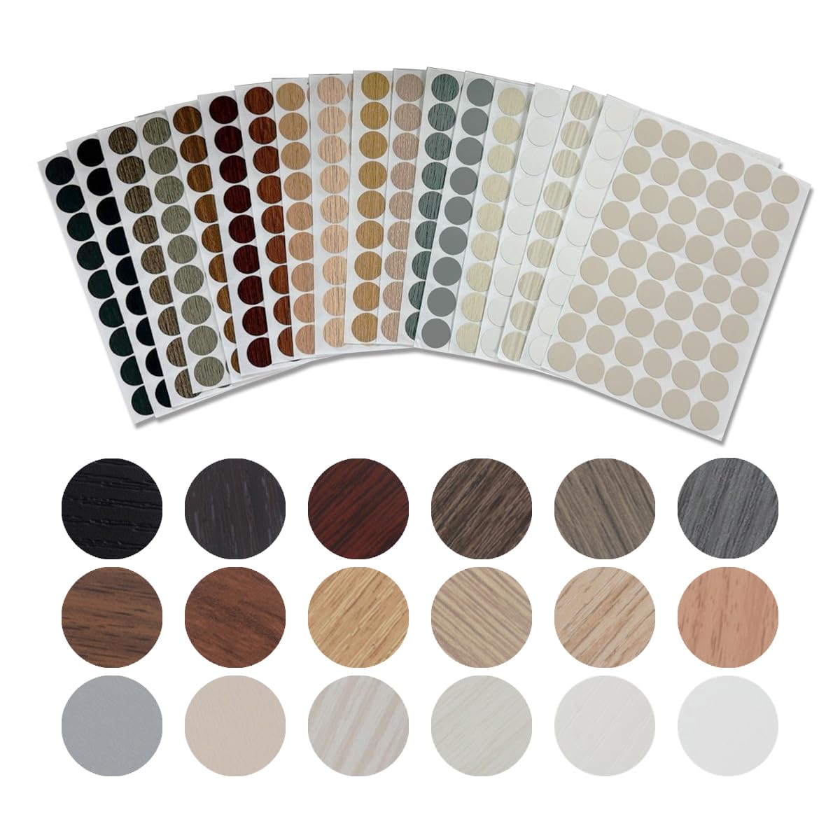 108 Pezzi Tappi Coprivite Bianchi Autoadesivi - Diametro 21mm Per Mobili E Armadi - Foto 7