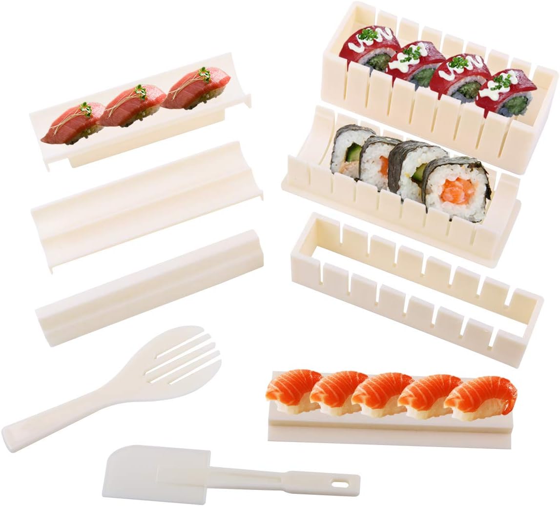 ZIME Super Sushi Maker, Sushi DIY Mold Set Super Easy