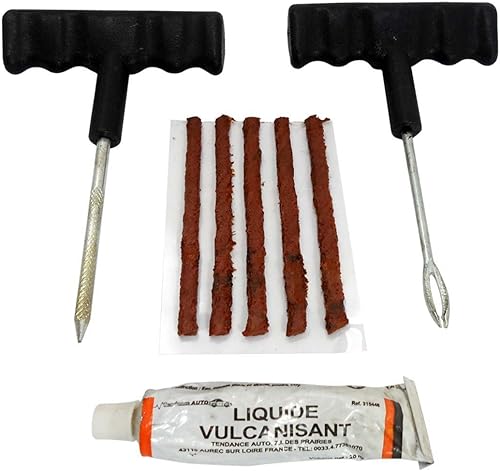 8pieza Car Tire Plug Kit de reparación Truck Van Tubless Radial