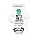 After Inked Tattoo Aftercare Lotion - Moisturizing Balm for Inked Skin, As Seen on INK MASTER - Hydrating Cream with Grape Seed Oil, Skin Nourishment & Daily Maintenance - 3 Fluid oz Tube (1-Pack)