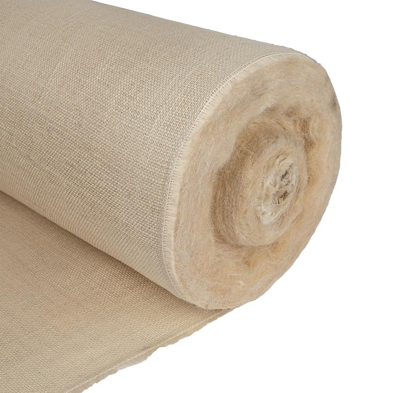 Vibrant Coloured Hessian Fabric - Ideal for Upholstery, Crafts, and DIY Projects - Premium Hessian Roll in Various Shades - Elevate Your Creations with Unique Hessian Texture