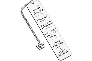 Bible Verse Inspirational Bookmarks Gifts for Women, Baptism Gifts for Adults