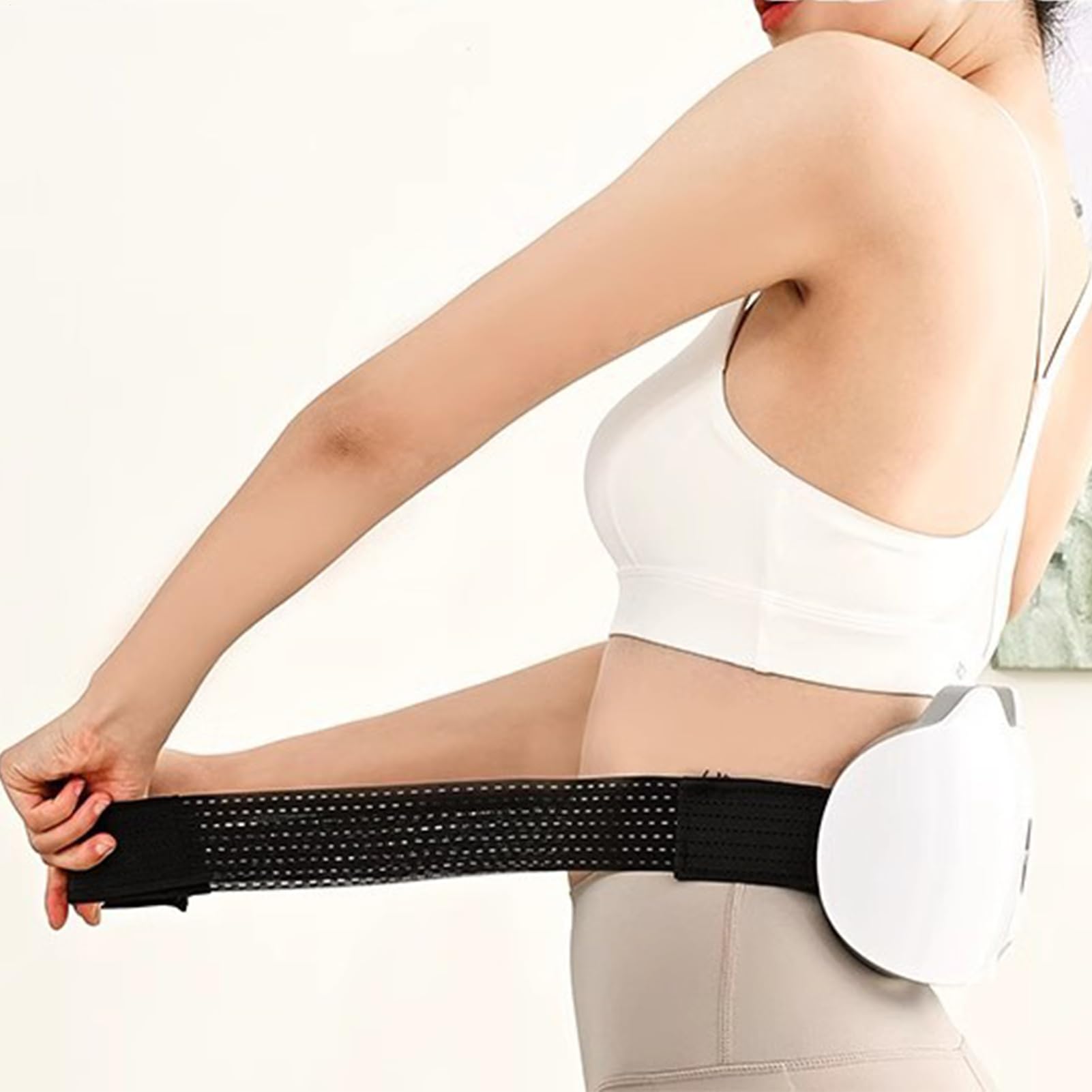 Elektrisches drahtloses Bauchmassagegerät - Bauch Cellulite Magenmassager für Fettverbrennung, Gewichtsverlust und Verdauung, Körperbildungsmaschine für Beinstolpe Taille Rücken