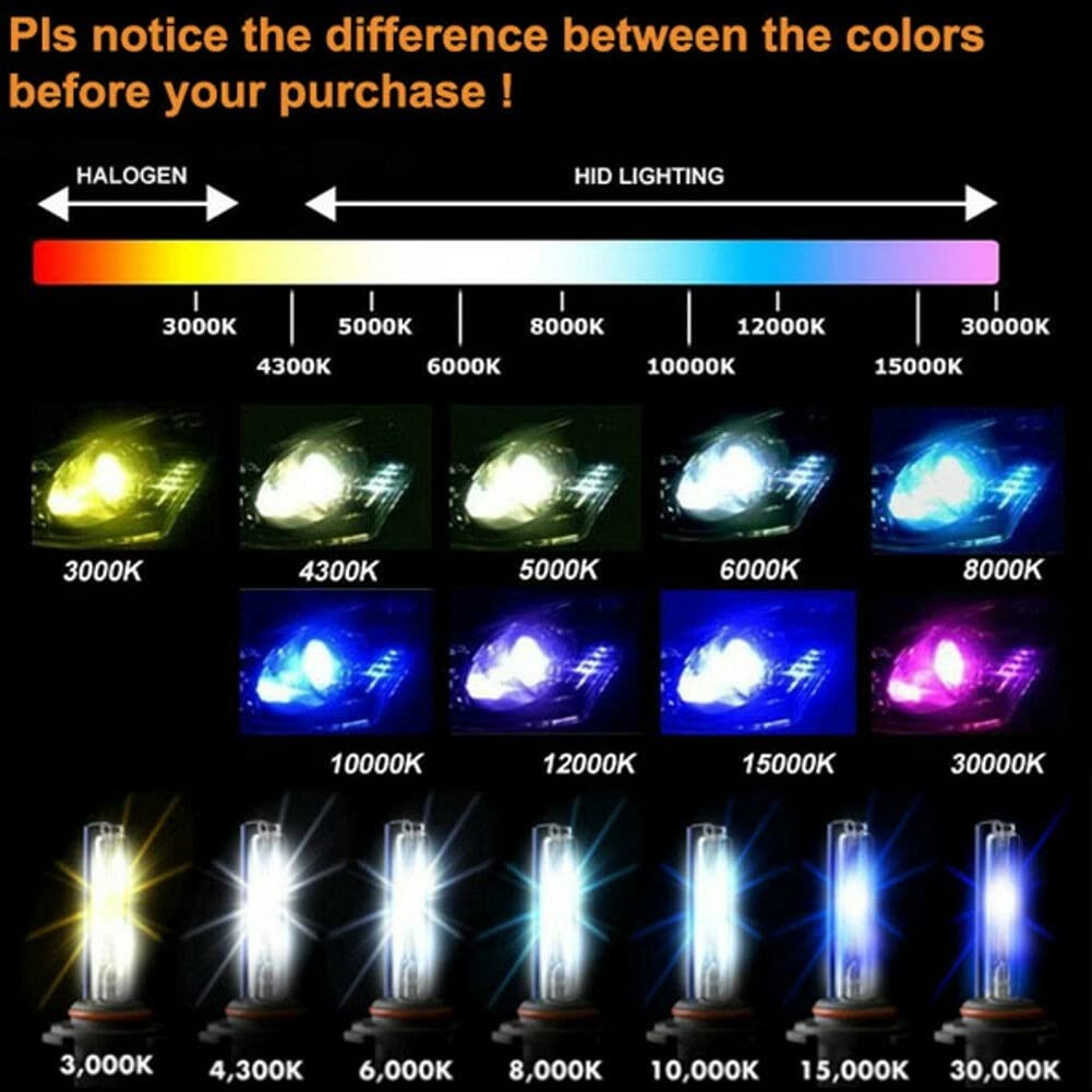 phares LED HID D2S Ampoule Lampes 4300K ​​6000K Xenon Bulb 6000K 8000K 10000K 12000K Blancs Jaune Jaune Bleu D2S DS2 Phare de Voiture Hid Ampoules Ampoule à LED