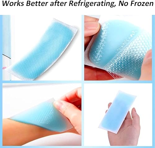 Miniatura 5 de HI FINE CARE 10 hojas de parches refrescantes para molestias de fiebre, alivio del dolor, alivio de enfriamiento reductor de fiebre, almohadillas