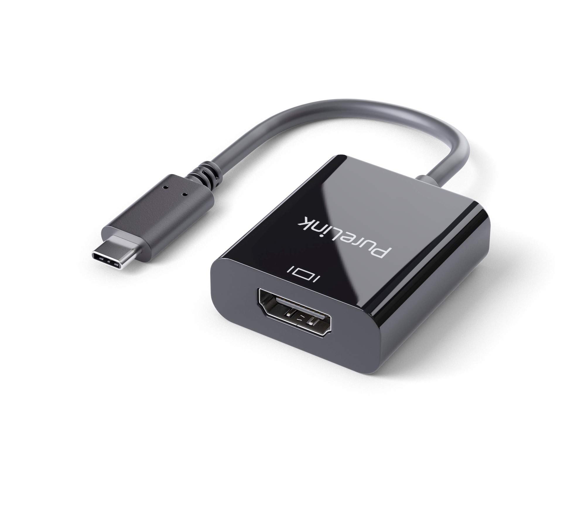 PureLink IS181 USB-C auf HDMI Adapter - 4K60 - iSerie 0,10m, schwarz