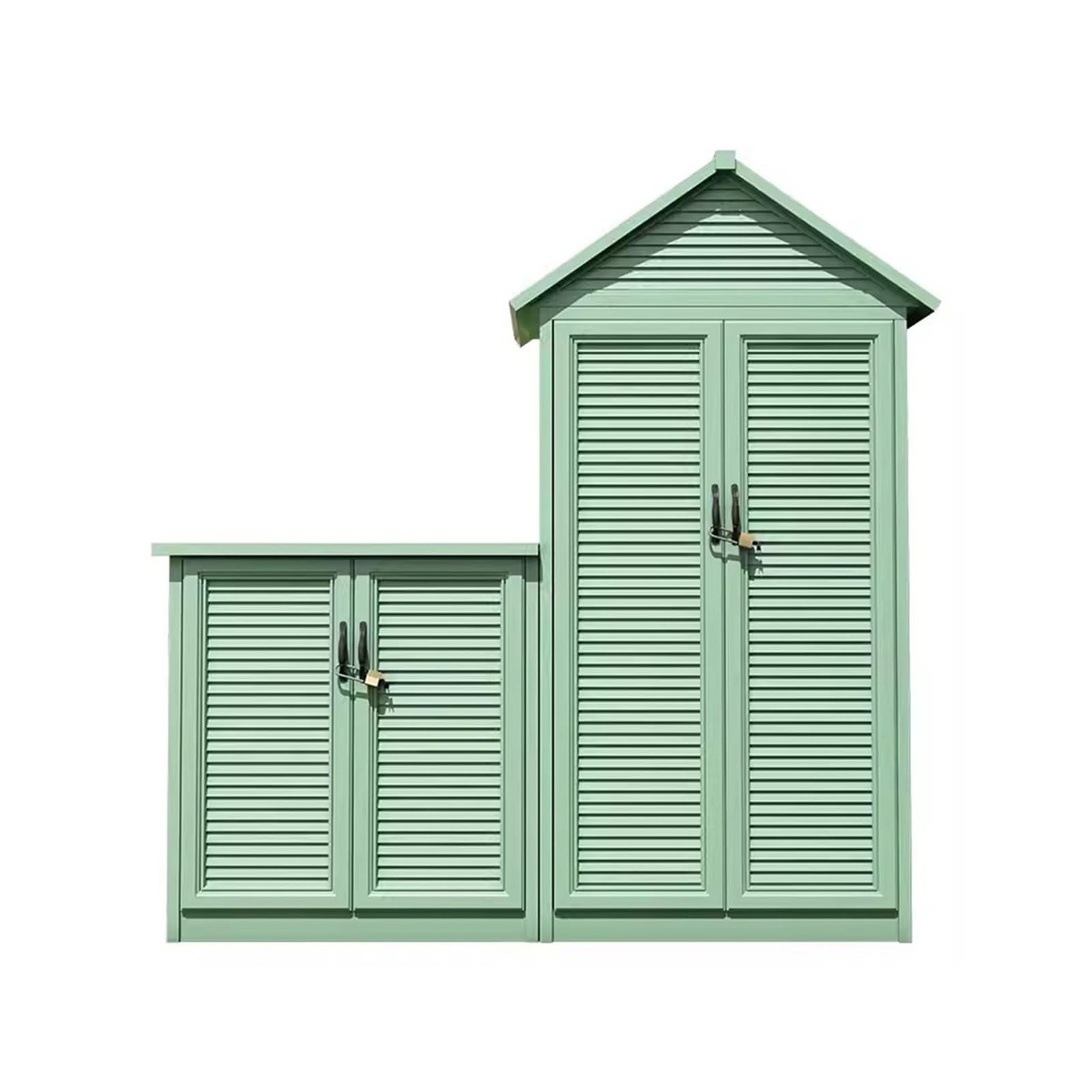 SaryEdge Outdoor Storage Shed Outdoor Storage Cabinet Courtyard Outdoor Cabinet Garden Storage Toolbox Miscellaneous Cabinet Outside Tools Cabinet,