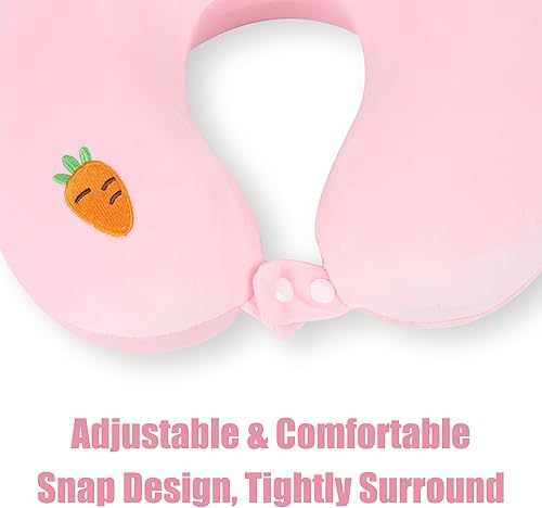 Miniatura 3 de Sexysamba Reposacabezas y almohada de cuello de dibujos animados para niños y niñas, adolescentes, accesorios de viaje para avión, automóvil,