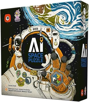 A.I. لغز الفضاء ، لعبة لوحة الاستراتيجية ، للاعبين والأعمار من 2 إلى 5 + ، ألعاب البوابة