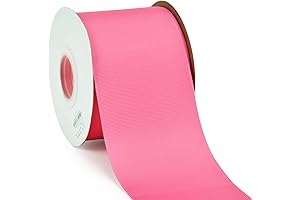 YAMA 3 Inch Grosgrain Ribbon Roll - 25 Yards, Enchanting Pink