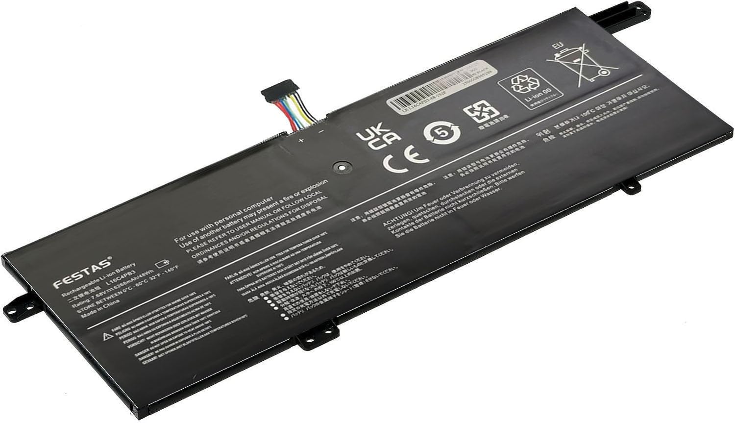 Batterie Lenovo IdeaPad 720S-13ARR 720S-13IKB L16C4PB3 - 8